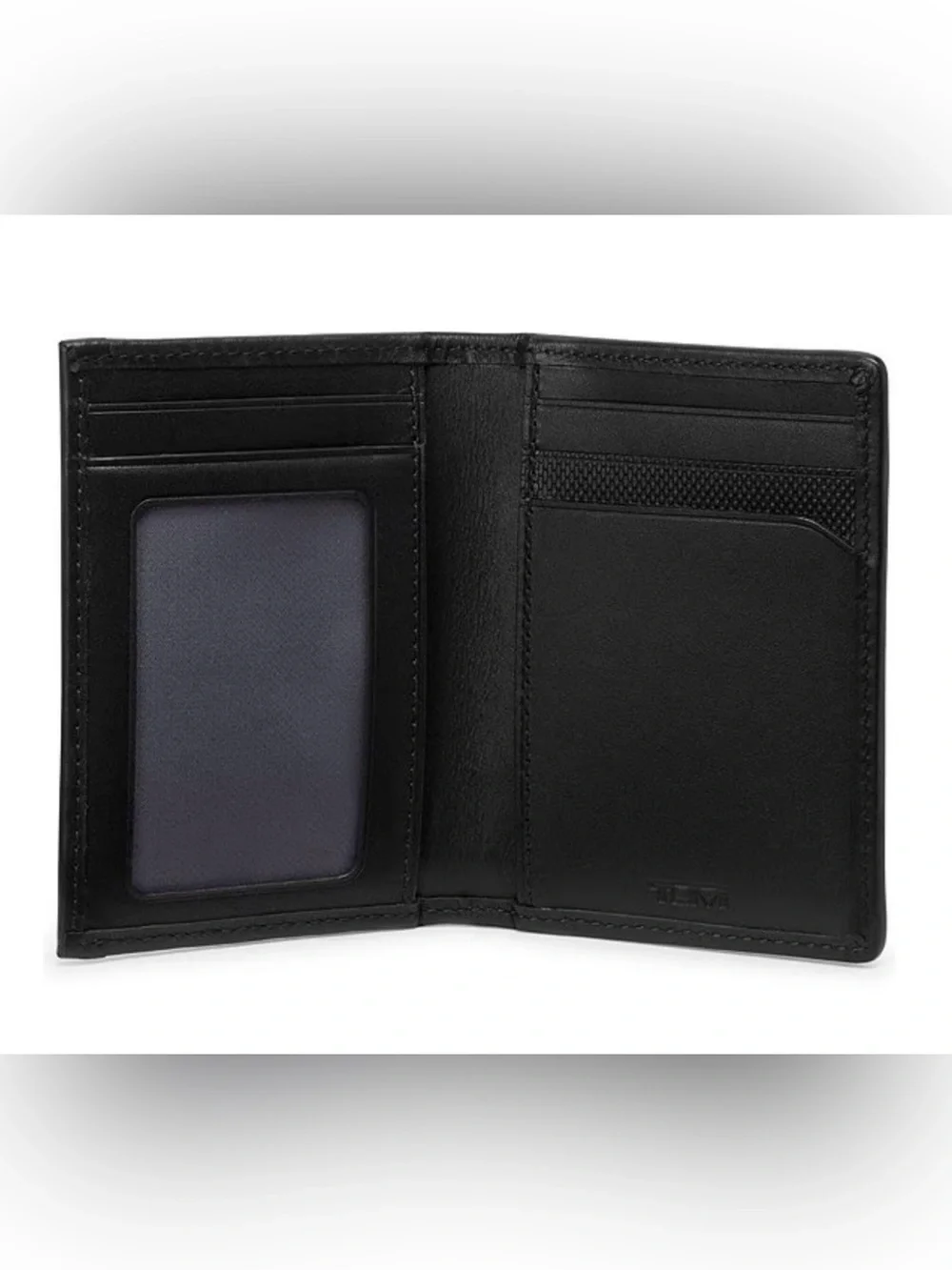 NEW Tumi ALPHA Ballistic Nylon Multi Window ID Card Case Wallet - GRAY ALLOY